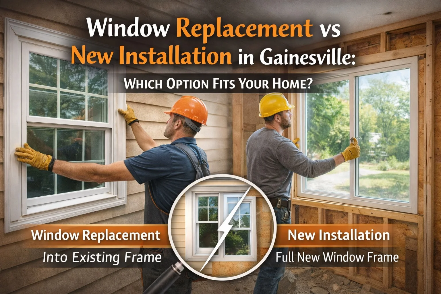 Window Replacement vs New Installation in Gainesville: Which Option Fits Your Home?