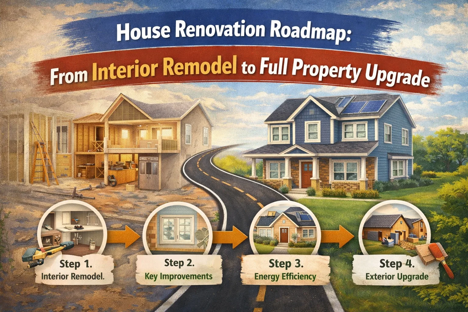 House Renovation Roadmap: From Interior Remodel to Full Property Upgrade