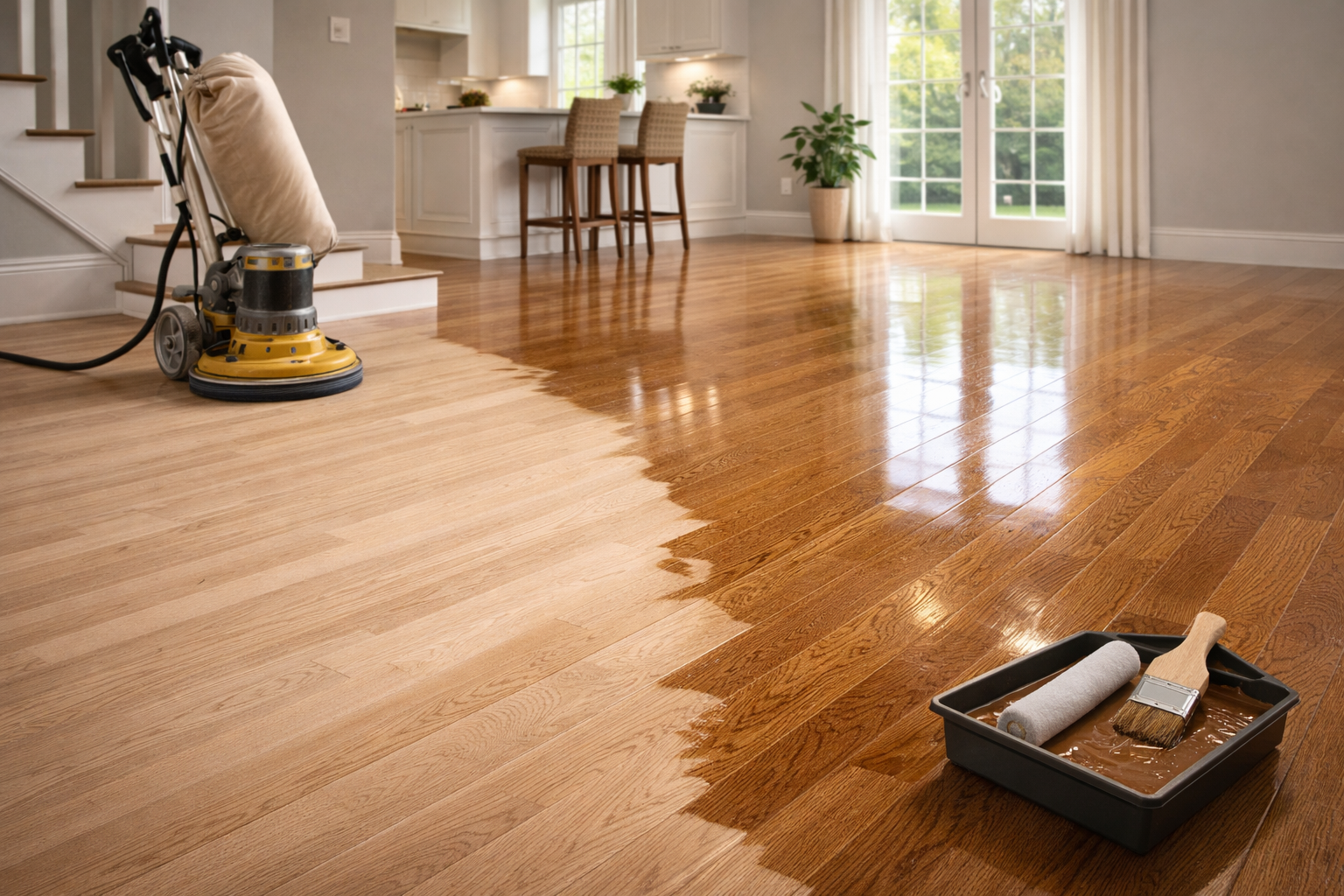 Floor Refinishing in Medical / UF Health Area 32610