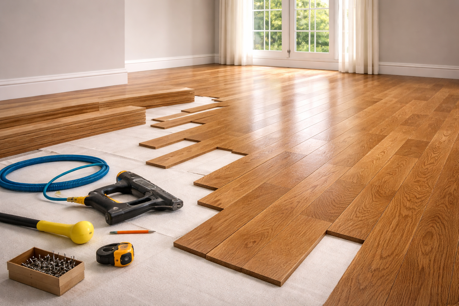 Hardwood Flooring Installation